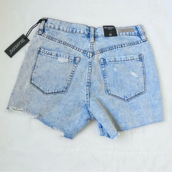 BlankNYC Acid Trip Mom Shorts - Picture 5 of 6